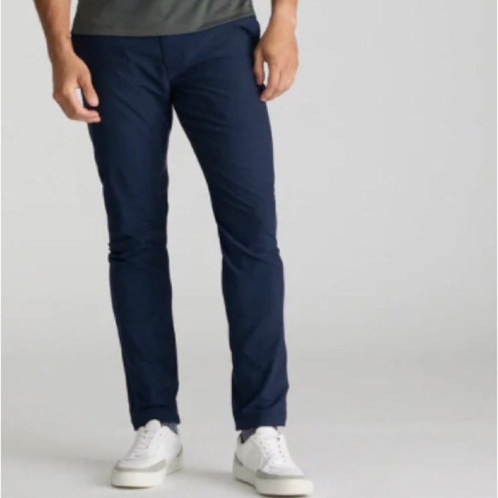 Original Penguin Slim Navy Travel Comfort Pants 34/31